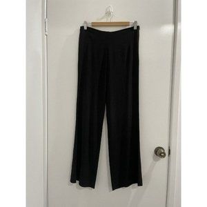Vintage Basque Black Pants Wide Leg Size 10